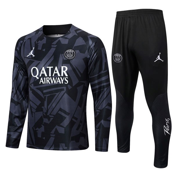 Sudadera De Training PSG 2022 2023 Negro Gris